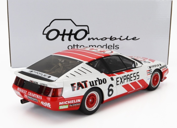 OTTO MOBILE 1:18 Renault GTA Alpine #6 Europa Cup 1987